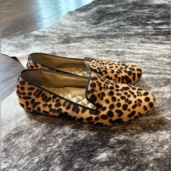 Birdies Starling Cheetah Smoking Slipper size 7 - Picture 2 of 10